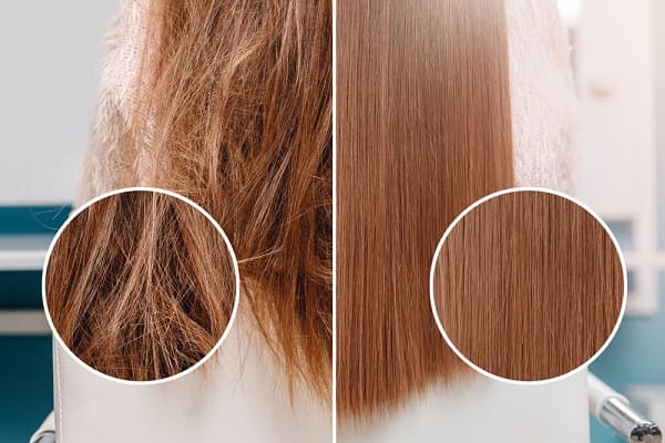 استخدام الكيراتين في بصيلات الشعر